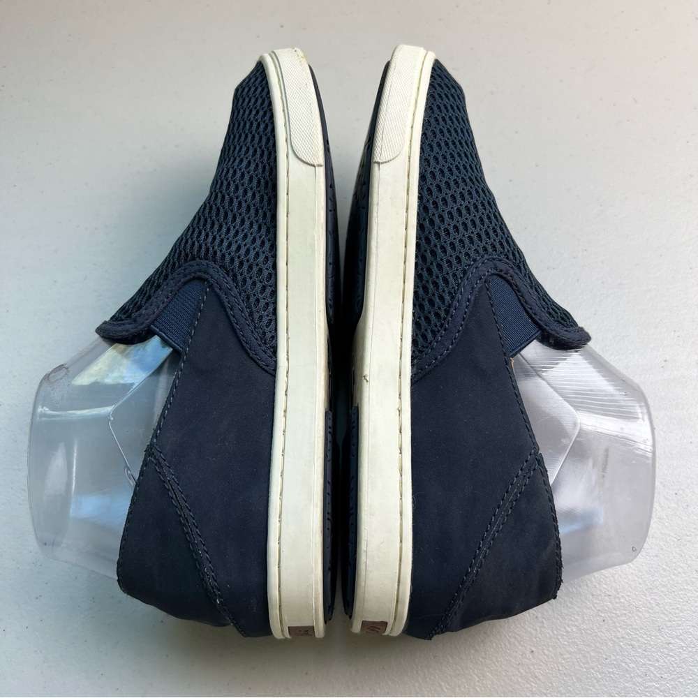 Olukai Dede Pehua Women’s Size 6.5 Slip On Navy Blue Shoes - Picture 3 of 8